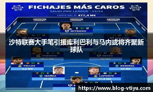 沙特联赛大手笔引援库利巴利与马内或将齐聚新球队